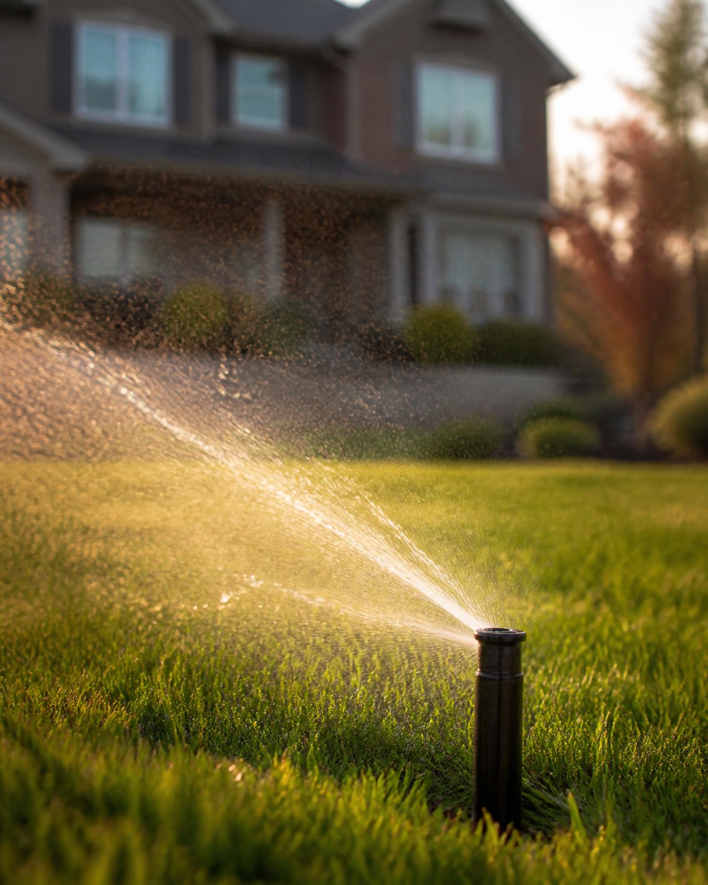 Sprinkler System Installation in Northern Colorado by Castro's Landscaping